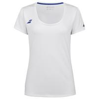 Babolat Womens Play Cap Sleeve Tee - White