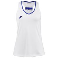 Babolat Womens Tank Top Play- White/Blue