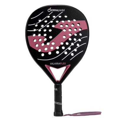 Joma Valkiria Flex Padel Racket- Black/Pink