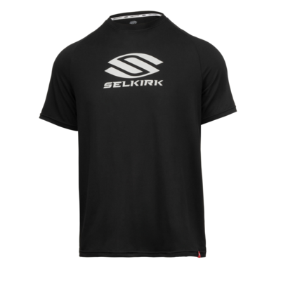 Selkirk Men's Essential Dual Soft Graphic Tee- Black