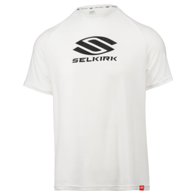 Selkirk Men's Essential Dual Soft Graphic Tee- White