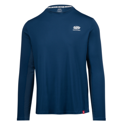 Selkirk Men's Essential Sports Wik Performance Long SleeveTee- Black