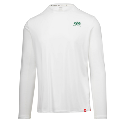 Selkirk Men's Essential Sports Wik Performance Long SleeveTee- White