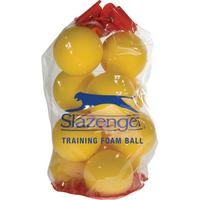 Slazenger Training Moulded Foam Tennis Balls - 1 Dozen Balls