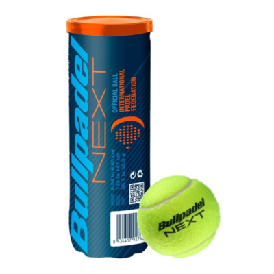 Bullpadel Next Padel Tennis Balls (3 Ball Can)
