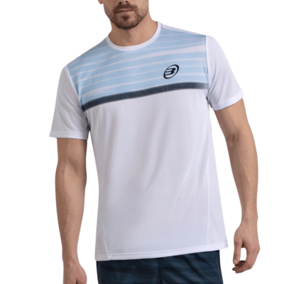Bullpadel Mens T-Shirt Cisun - White