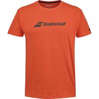 Babolat Boys Exercise Tee - Fiesta Red