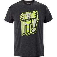 Babolat Mens Exercise Message Tee - Heather Black