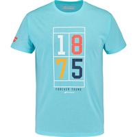 Babolat Mens Exercise Vintage Tee - Blue Marl