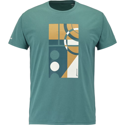 Babolat Mens Exercise Message Tee - Blue