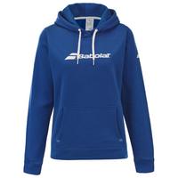 Babolat Womens Exercise Hood Sweat - Sodalite Blue