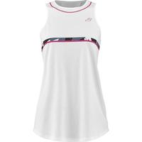 Babolat Womens Aero Cotton Tank - Heather White/Grey