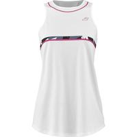 Babolat Womens Aero Cotton Tank - Heather White/Grey