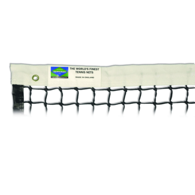 Edwards Club Tennis Net - 2.5mm Double-Stitched, Poly Headband