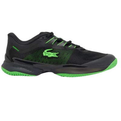 Lacoste Men's AG-LT Ultra Padel Shoes - Black/Green