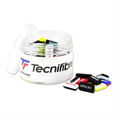 Tecnifibre Spirit Dampener (Pack of 50) - Multi-Coloured