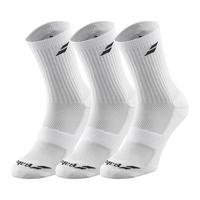Babolat Junior Long Socks (3 Pairs) - Black/White