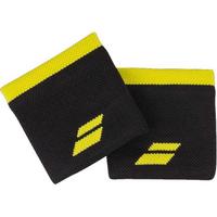 Babolat Logo Wristbands - Black/Yellow