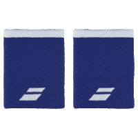 Babolat Logo Jumbo Wristbands - Blue/White