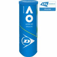 Dunlop Australian Open Tennis Balls (3 Ball Can)