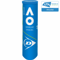 Dunlop Australian Open Tennis Balls (4 Ball Can)