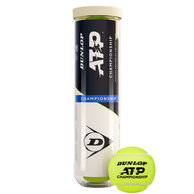 Dunlop ATP Championship Tennis Balls (4 Balls Per Can)