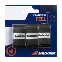 Babolat VS Original Overgrips (Pack of 3) - Black/Yellow