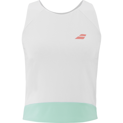 Babolat Womens Perf Padel Tank Top - White