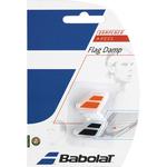 Babolat Flag Damp Vibration Dampeners (Pack of 2) - Black/Orange