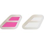 Babolat Flag Damp Vibration Dampeners (Pack of 2) - Pink/White