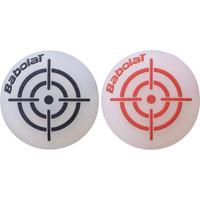 Babolat Target Vibration Dampeners (Pack of 2) - Black/Red