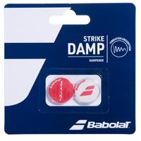 Babolat Strike Vibration Dampeners (Pack of 2) - Red/White