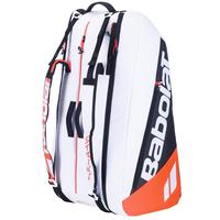 Babolat Pure Strike 12 Racket Bag (2024) - White/Red