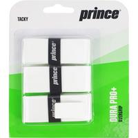 Prince Dura Pro+ Overgrips (Pack of 3) - White