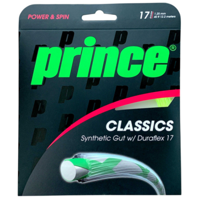 Prince Synthetic Gut Duraflex 17 1.25mm Tennis String Set 