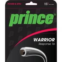 Prince Warrior Response Tennis String Set - Black/Clear