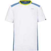 Head Mens Uni T-Shirt - White/Sky Blue