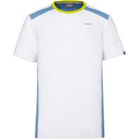 Head Mens Uni T-Shirt - White/Sky Blue