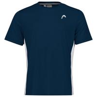 Head Mens Slice Tee - Dark Blue/White