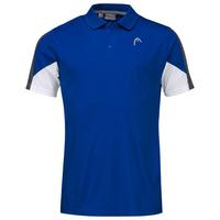 HEAD Mens Club Tech Polo Shirt - Royal Blue