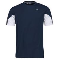 HEAD Mens Club Tech Tee - Dark Blue