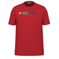 Head Mens Rainbow T-Shirt - Red