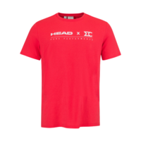 Head Mens Performance Paris Tee - White/Tangerine
