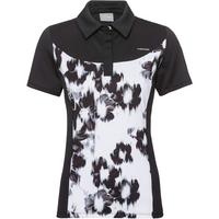 Head Womens Performance Polo Shirt - Black/White