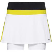 Head Womens Emma Skort - White/Yellow