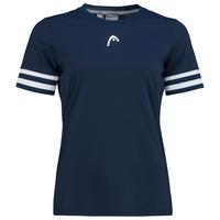 Head Womens Perf Tee - Dark Blue