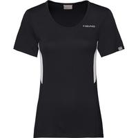 Head Womens Club Tech T-Shirt - Black