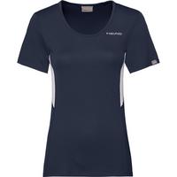 Head Womens Club Tech T-Shirt - Dark Blue