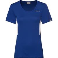 Head Womens Club Tech T-Shirt - Royal Blue