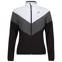 HEAD Womens Club Jacket - Black/White